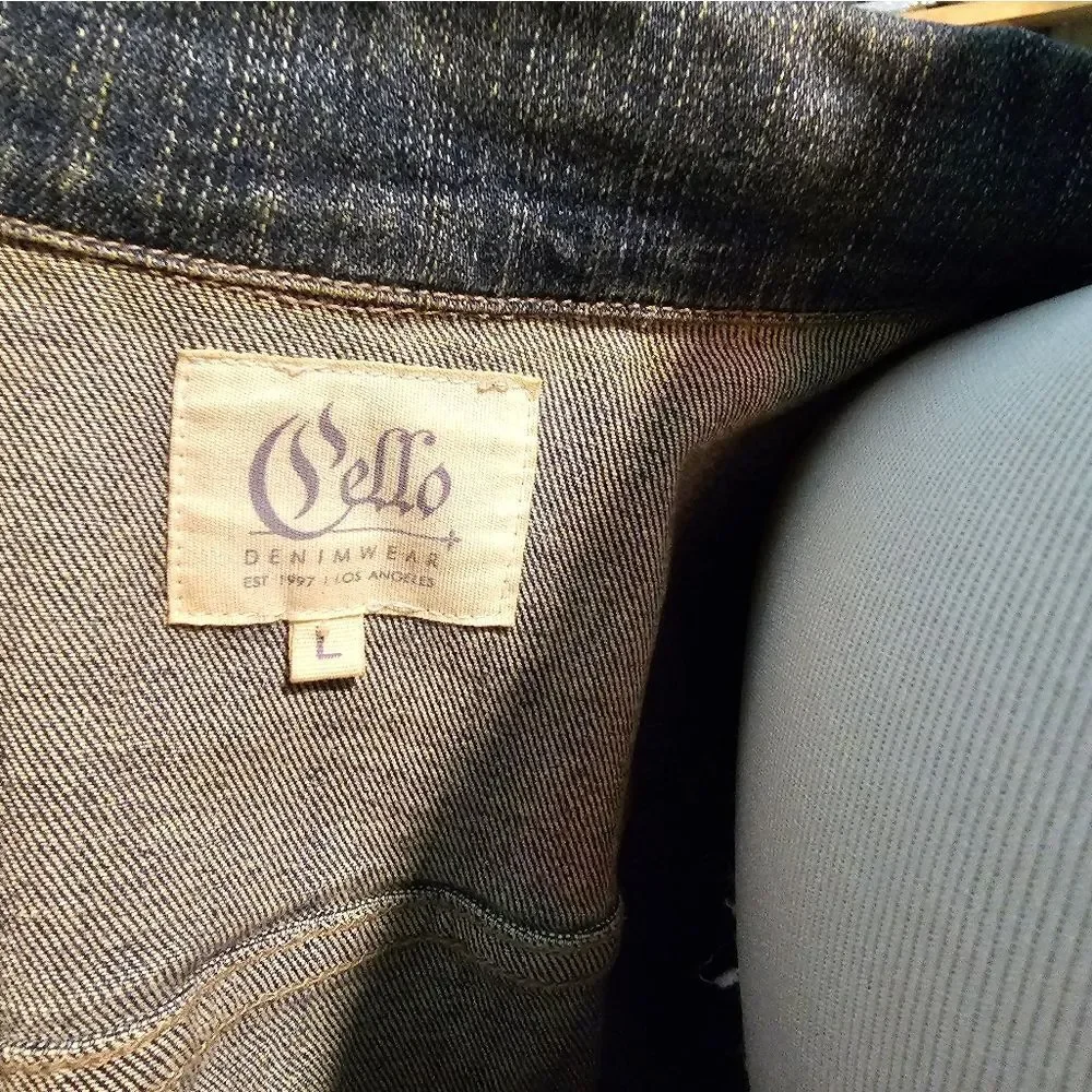Denim jacket juniors large